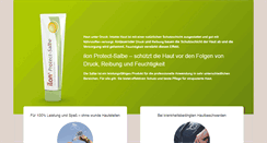 Desktop Screenshot of ilon-protect-salbe.de